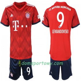 Koszulka Bayern Monachium Lewandowski 9 Dziecięcy Domowe Koszulki Piłkarskie 2018-2019 Krótki Rękaw